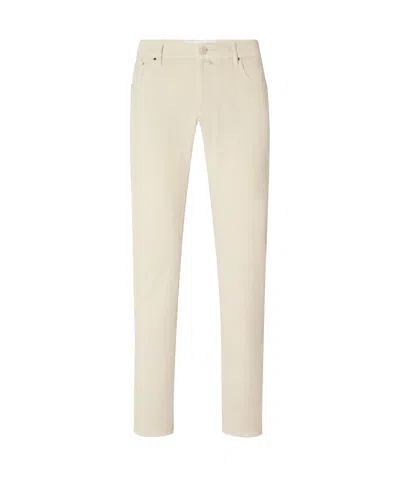 Jacob Cohen Bard Belt-loop Casual Pants In Nude