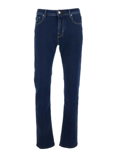 Jacob Cohen Bard Pocket Jeans In Blue