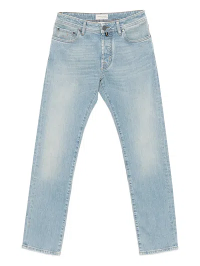 Jacob Cohen Bard Button Jeans In Green