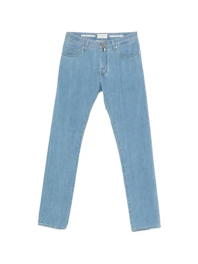 Jacob Cohen Bard Button-fastening Jeans In Blue