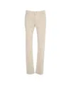 Jacob Cohen Tailored Off-white Trousers In Neutral