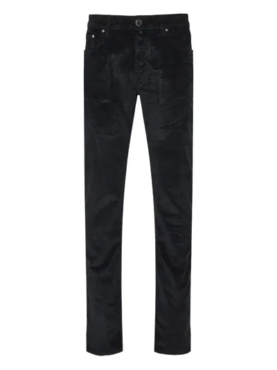 Jacob Cohen Bard Hose Aus Cord In Black