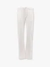 Jacob Cohen Bard Cotton Stretch Trouser With Iconic Handkerchief In White