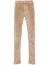 Jacob Cohen Logo-embroidered Corduroy Trousers