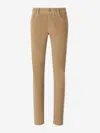 Jacob Cohen Bard Trousers In Beige