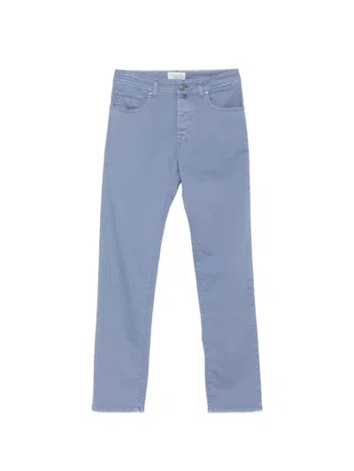 Jacob Cohen Bard Five-pocket Jeans In Blue