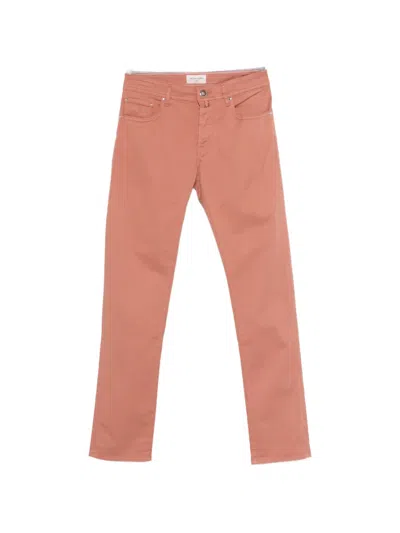 Jacob Cohen Bard Five-pockets Jeans In Pink
