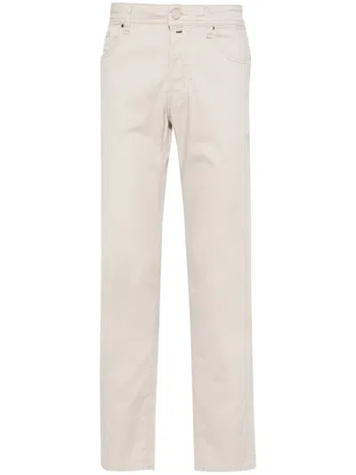 JACOB COHEN BARD GABARDINE TROUSERS