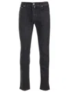 Jacob Cohen Bard Grand Tour Paris Jeans In Black