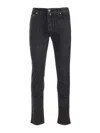 Jacob Cohen Bard Grand Tour Paris Jeans In Black