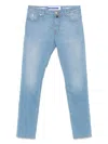 Jacob Cohen Button Fly Denim Trousers
