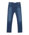 Jacob Cohen Blue Cotton Slim Men Jeans In Blue