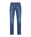 Jacob Cohen Mid-rise Slim-fit Jeans In Blue
