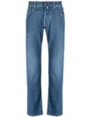 Jacob Cohen Straight-leg Denim Jeans In Blue