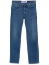 Jacob Cohen Nick Mid-rise Slim-fit Jeans In Blue