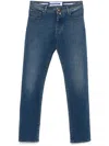 Jacob Cohen Denim Tapered Jeans In Blue