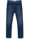 Jacob Cohen Belt Loop Denim Trousers In Blue