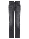 Jacob Cohen Distressed Denim Trousers Five Pockets In Gray