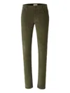 Jacob Cohen Belt Loop Casual Pants In Green