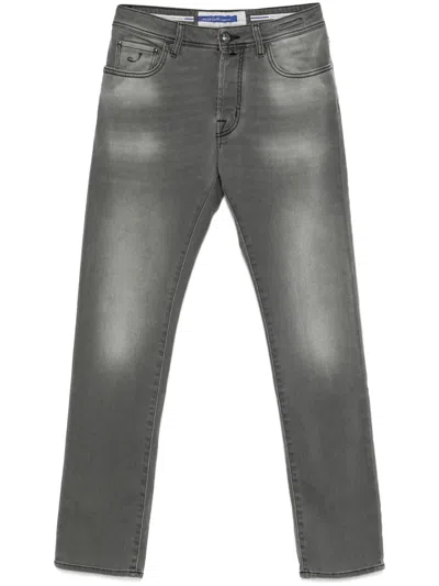 Jacob Cohen Bard Jeans In Grey