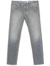 Jacob Cohen Jumqm006061s3618s2 Slim Fit Nick In Gray