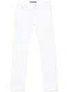Jacob Cohen Bard Trousers In White