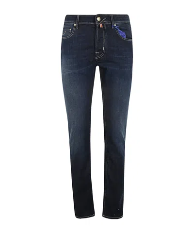 Jacob Cohen Bard Mid-rise Slim-fit Jeans In Black