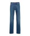 Jacob Cohen Bard Mid-rise Slim-fit Jeans In Blue