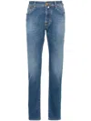 Jacob Cohen Lenny 5 Tasche Slim Fit Denim Stretch oz 8 Jeans In Blue