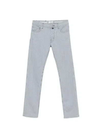 Jacob Cohen `bard` Slim Fit 5-pocket Pants In Blue