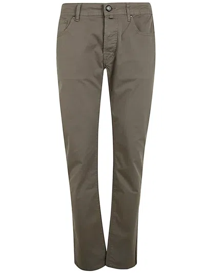 Jacob Cohen Bard Slim Fit Five Pockets Denim In Gray