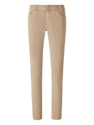 Jacob Cohen Bard Slim-fit Jeans In Brown