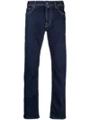 Jacob Cohen Straight-leg Mid-rise Jeans In Blue