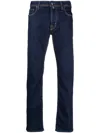 Jacob Cohen Blue Cotton Jeans & Pant In Blue