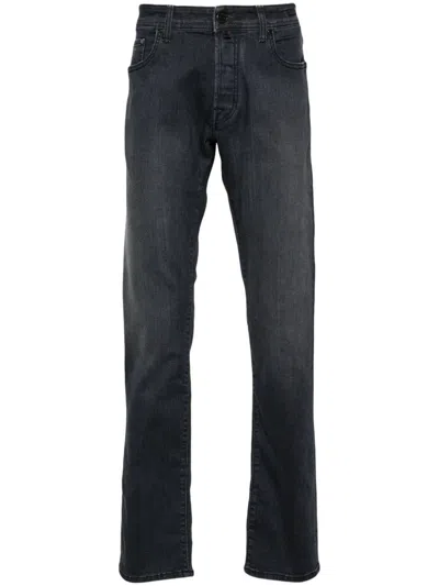 Jacob Cohen Bard Slim-fit Jeans In Grey