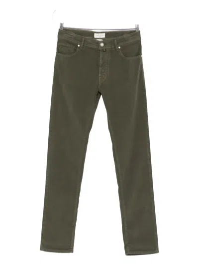 Jacob Cohen Bard Slim-fit-hose In Green