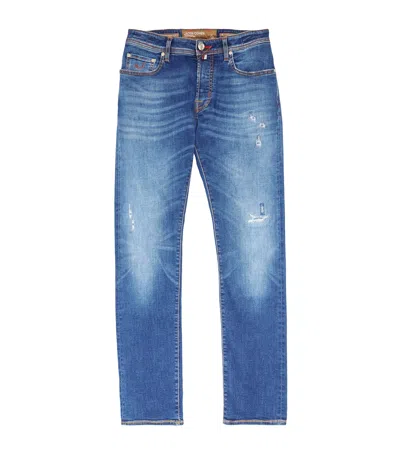 Jacob Cohen Bard Slim Jeans In Blue