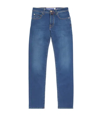 Jacob Cohen Bard Slim Jeans In Blue