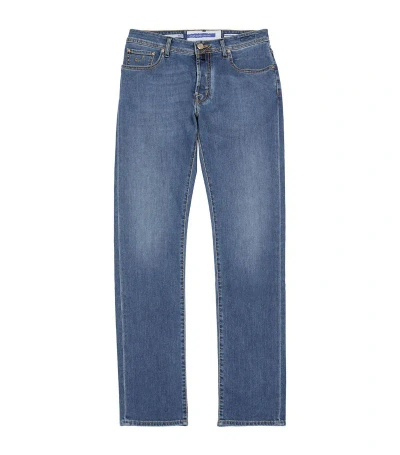 Jacob Cohen Bard Slim Jeans In Blue