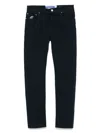 Jacob Cohen Black Pants In 蓝色