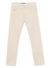 Jacob Cohen Bard Trousers In Neutral