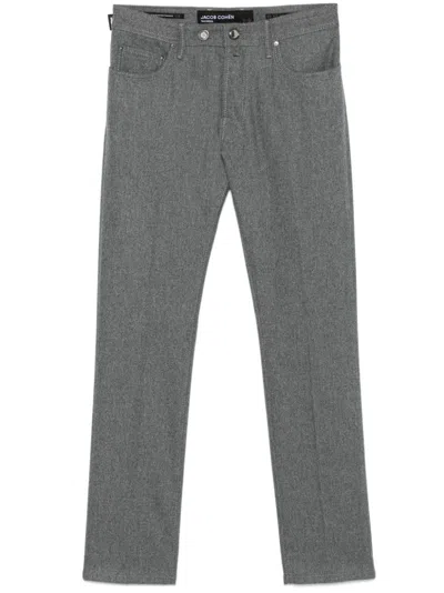 Jacob Cohen Bard Trousers In 灰色