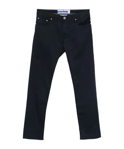 Jacob Cohen Bard Trousers In Black