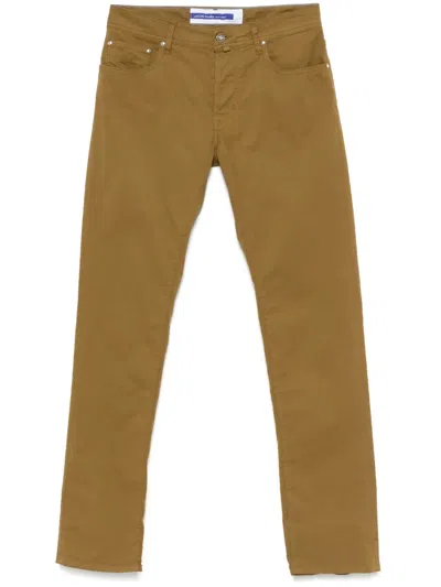 Jacob Cohen Bard Trousers In Green