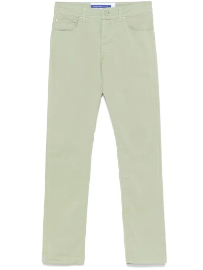 Jacob Cohen Bard Trousers In Green
