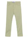 Jacob Cohen Slim Fit Denim Trousers In Green