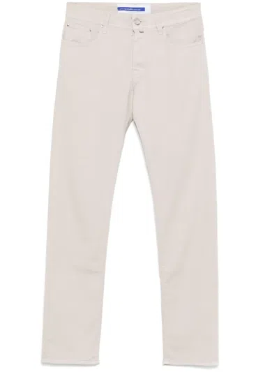 Jacob Cohen Bard Trousers In Grey