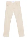 Jacob Cohen Bard Fast Trousers In Neutrals