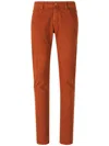 Jacob Cohen Bard 5 Pocket Pants In Orange