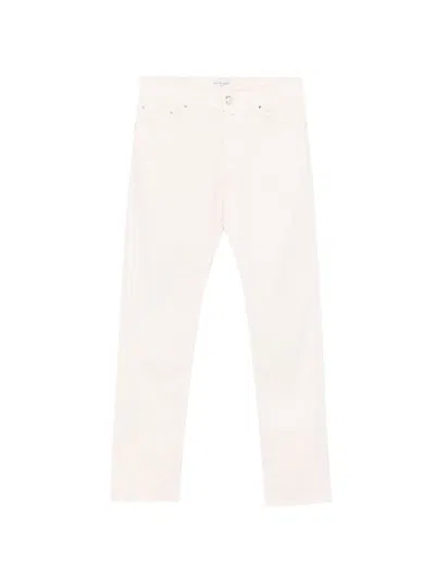 Jacob Cohen Bard Trousers In White
